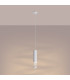 Lami Slim Pendant Ceiling Light White 1x GU10-3