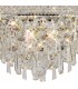 Ceiling Pendant Chandelier 9 Light Polished Chrome, Crystal - 11