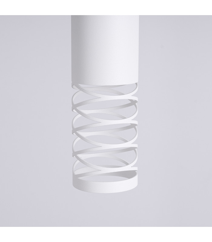 Lami Slim Pendant Ceiling Light White 1x GU10-5