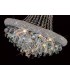 Ceiling Pendant Chandelier 9 Light Polished Chrome, Crystal - 13