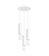 Lami Cluster Pendant Ceiling Light White 3x GU10-1