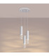 Lami Cluster Pendant Ceiling Light White 3x GU10-3