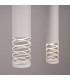 Lami Bar Pendant Ceiling Light White 2x GU10-4