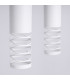 Lami Bar Pendant Ceiling Light White 2x GU10-5