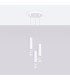 Lami Cluster Pendant Ceiling Light White 3x GU10-2