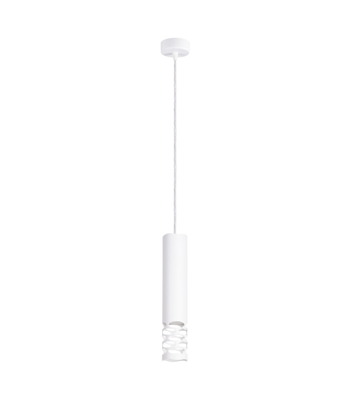 Liro Slim Pendant Ceiling Light White 1x GU10-1