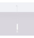 Liro Slim Pendant Ceiling Light White 1x GU10-2