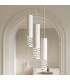 Lami Cluster Pendant Ceiling Light White 3x GU10-14