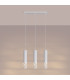 Liro Bar Pendant Ceiling Light White 3x GU10-3