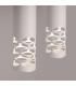 Liro Bar Pendant Ceiling Light White 2x GU10-4