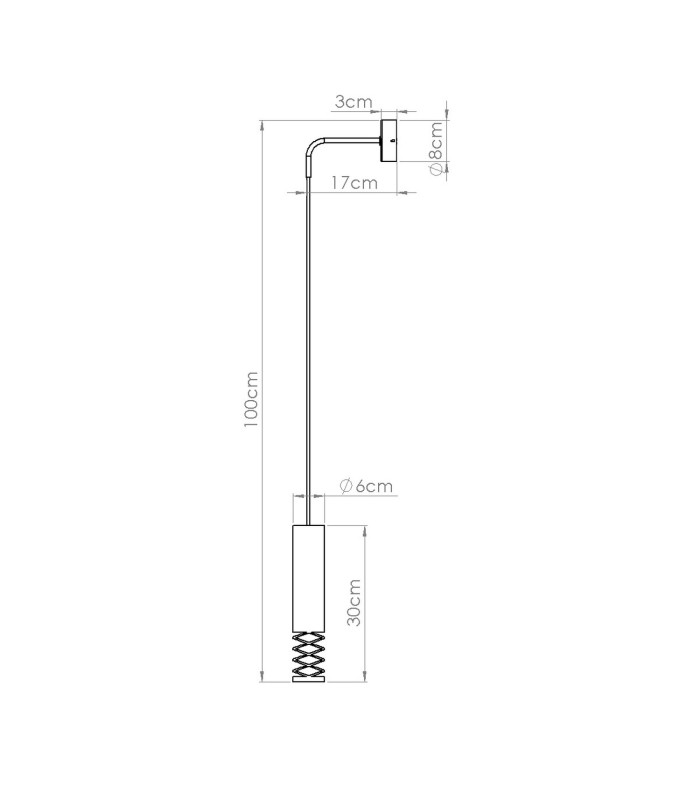 Lami Wall Lamp White 1x GU10-10