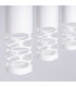 Liro Bar Pendant Ceiling Light White 3x GU10-5