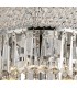 Ceiling Pendant Chandelier 13 Light Polished Chrome, Crystal - 5