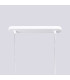 Liro Bar Pendant Ceiling Light White 2x GU10-8