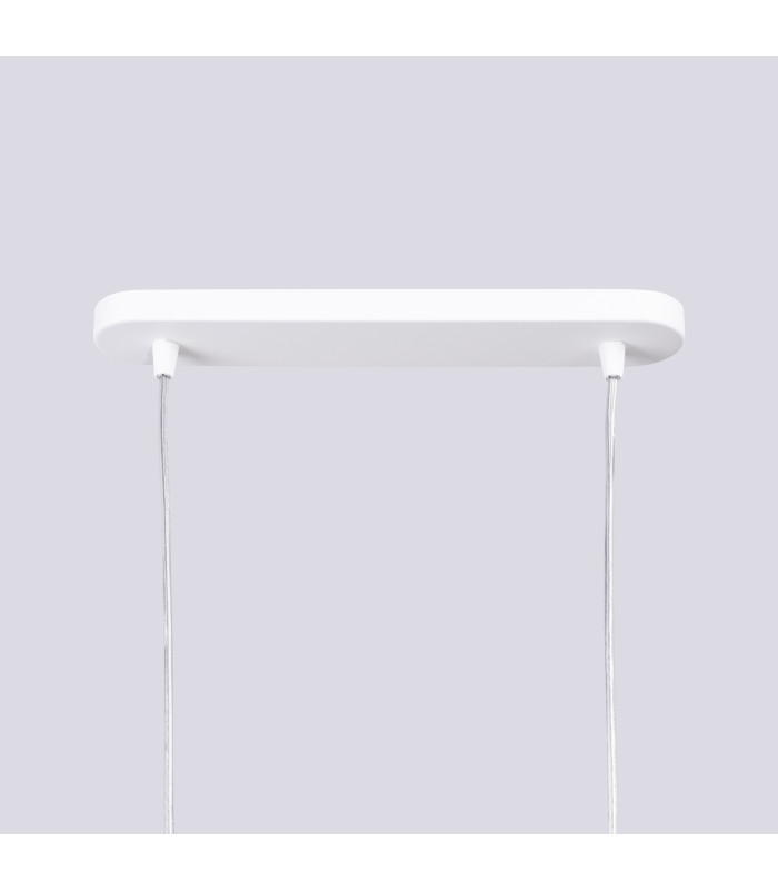 Liro Bar Pendant Ceiling Light White 2x GU10-8