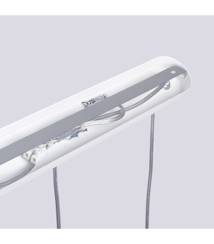 Liro Bar Pendant Ceiling Light White 3x GU10-7