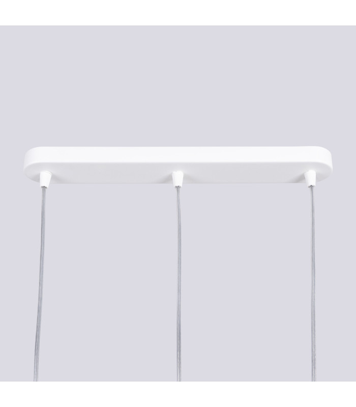 Liro Bar Pendant Ceiling Light White 3x GU10-9