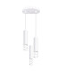 Liro Cluster Pendant Ceiling Light White 3x GU10-1