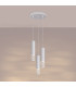 Liro Cluster Pendant Ceiling Light White 3x GU10-3