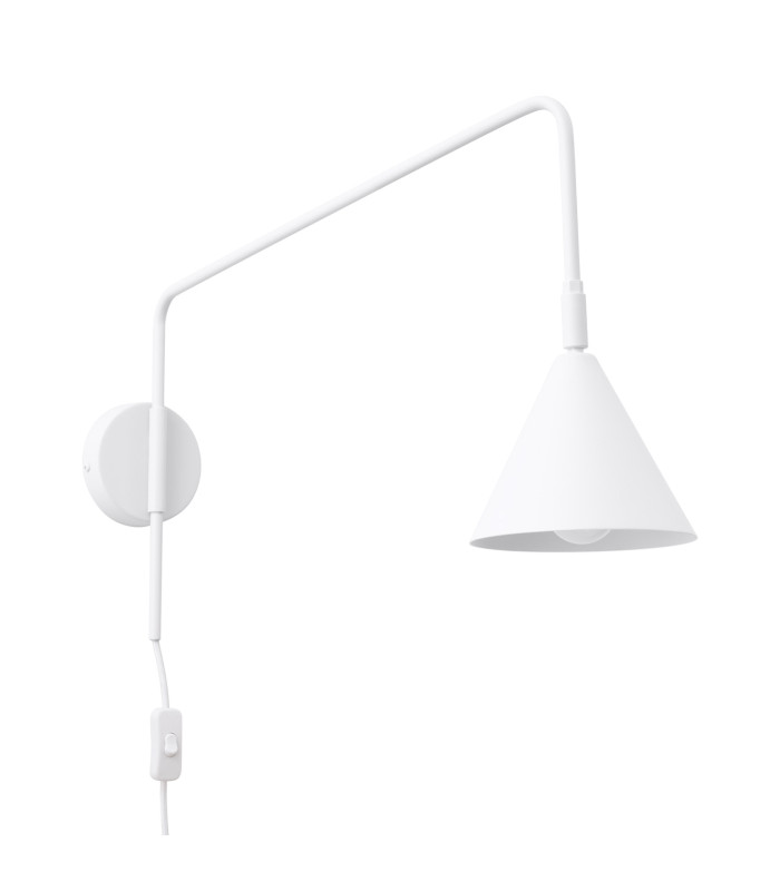 Nox Dome Wall Lamp White 1x E14-1