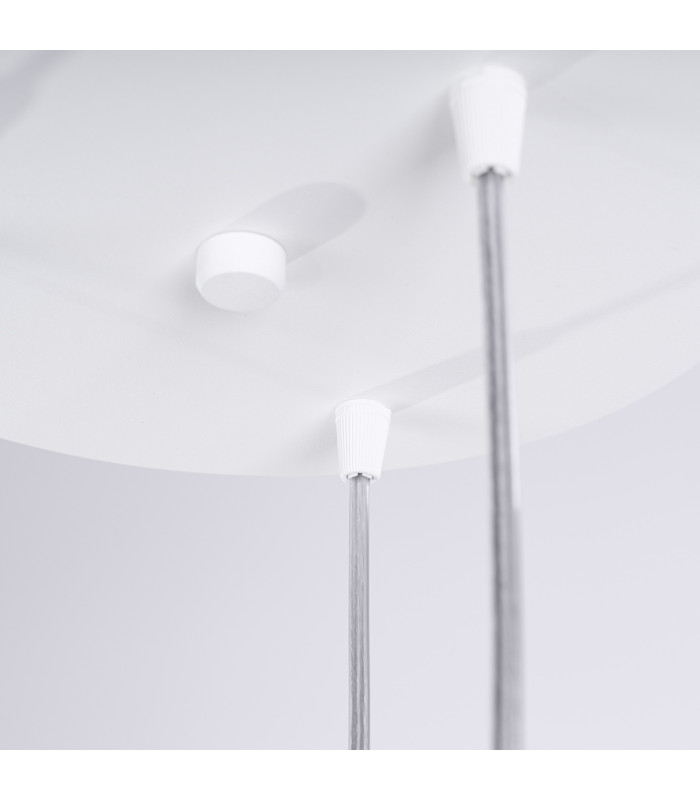 Liro Cluster Pendant Ceiling Light White 3x GU10-9