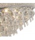 Ceiling Pendant Chandelier 13 Light Polished Chrome, Crystal - 10