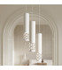 Liro Cluster Pendant Ceiling Light White 3x GU10-14