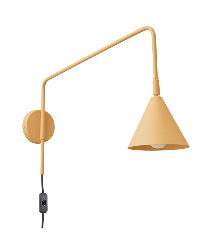 Nox Dome Wall Lamp Gold Black 1x E14-1