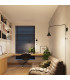 Nox Dome Wall Lamp Black 1x E14-12
