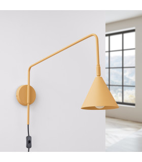 Nox Dome Wall Lamp Gold Black 1x E14-2