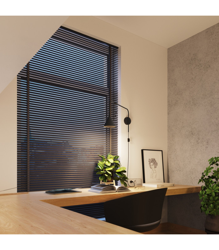 Nox Dome Wall Lamp Black 1x E14-13