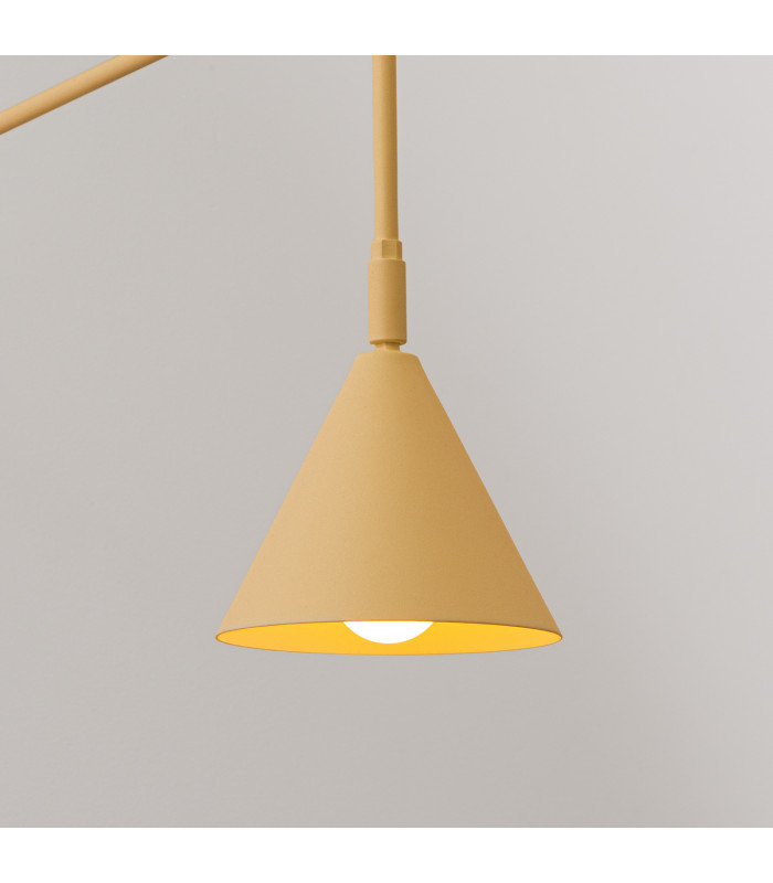Nox Dome Wall Lamp Gold Black 1x E14-4