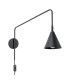 Nox Dome Wall Lamp Black 1x E14-1