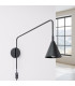Nox Dome Wall Lamp Black 1x E14-2