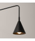 Nox Dome Wall Lamp Black 1x E14-4
