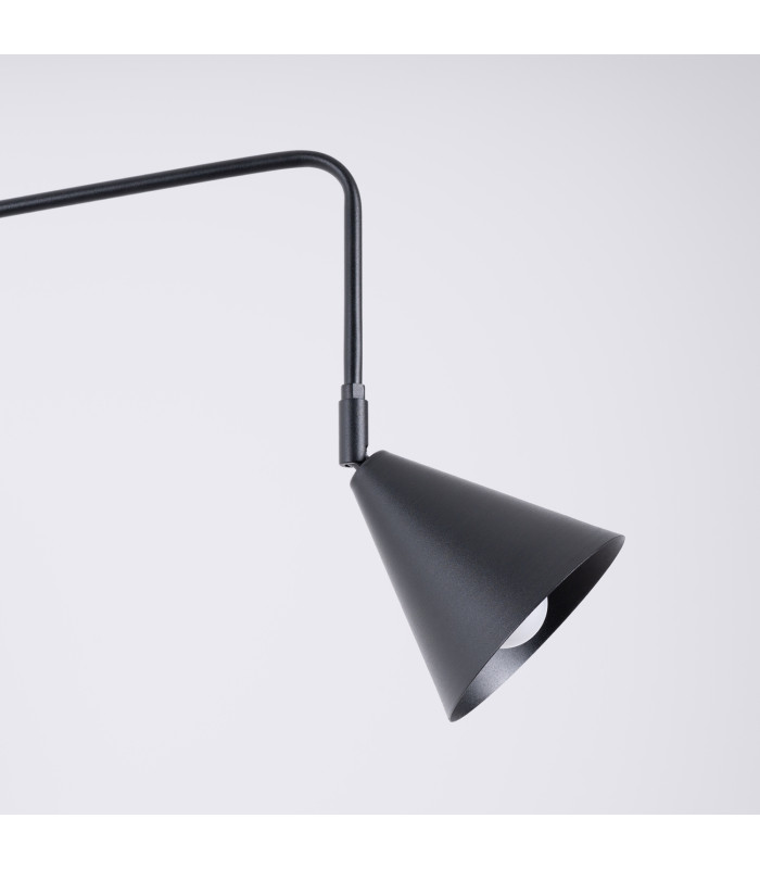 Nox Dome Wall Lamp Black 1x E14-5