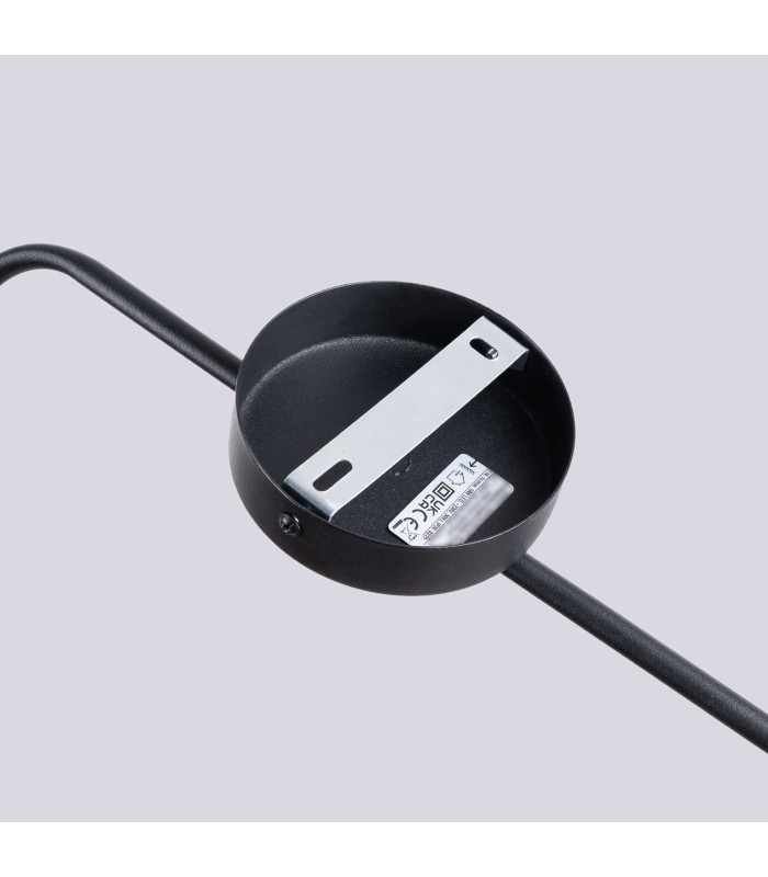 Nox Dome Wall Lamp Black 1x E14-9