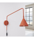 Nox Dome Wall Lamp Red Ochre 1x E14-2
