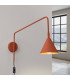 Nox Dome Wall Lamp Red Ochre 1x E14-3