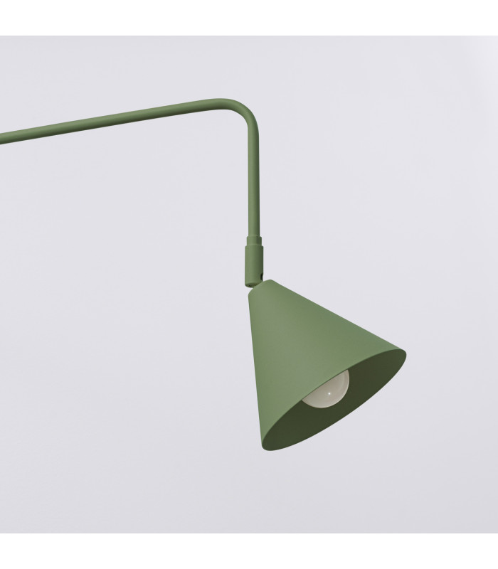 Nox Dome Wall Lamp Olive Green 1x E14-5