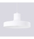 Bilo Dome Pendant Ceiling Light White 1x E27-5