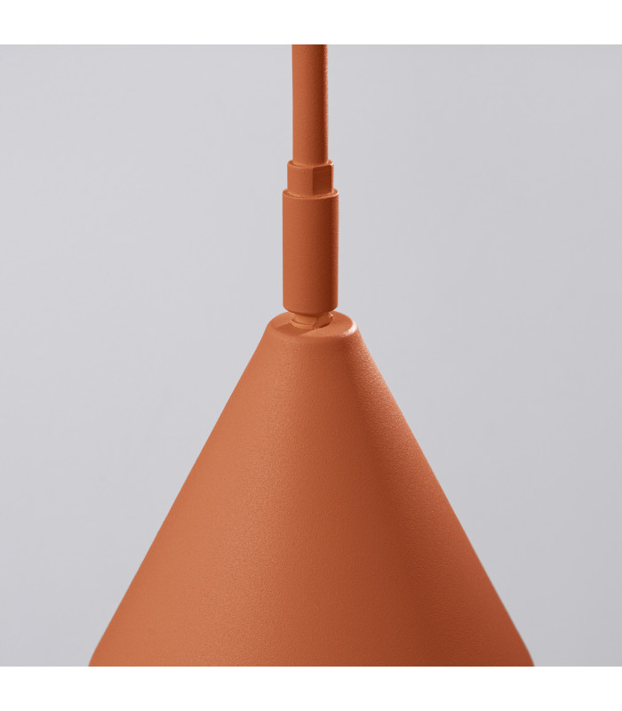 Nox Dome Wall Lamp Red Ochre 1x E14-6