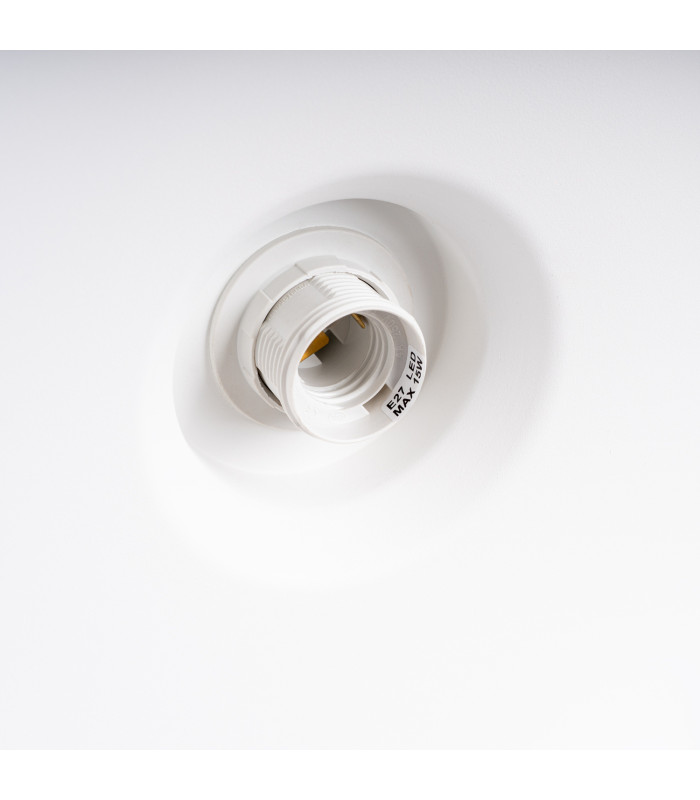 Bilo Dome Pendant Ceiling Light White 1x E27-8