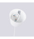 Bilo Dome Pendant Ceiling Light White 1x E27-9
