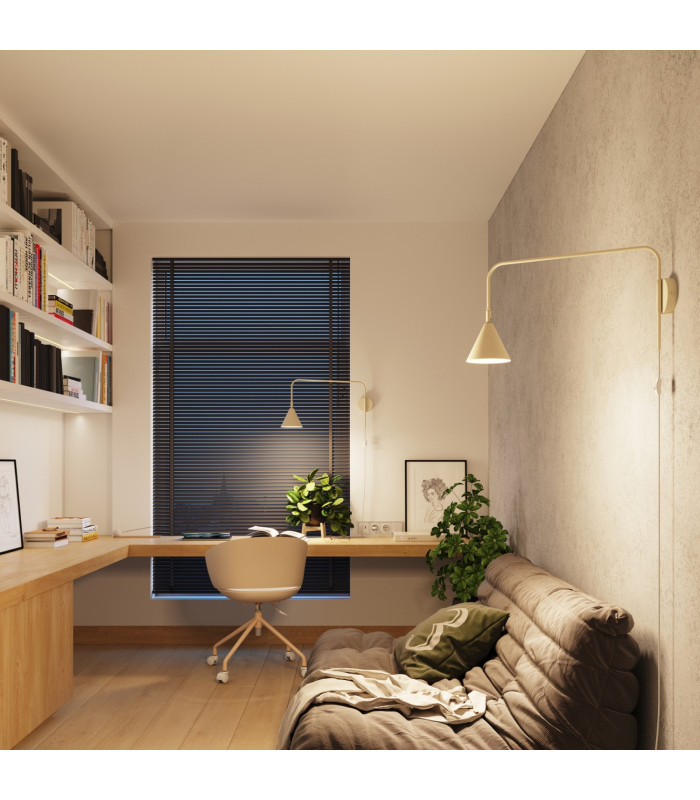 Nox Dome Wall Lamp Beige 1x E14-12