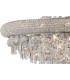 Ceiling Pendant Chandelier 18 Light Polished Chrome, Crystal - 9