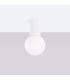 Halo Bathroom Ceiling Light White 1x G9IP44-2