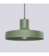 Bilo Dome Pendant Ceiling Light Olive Green 1x E27-5