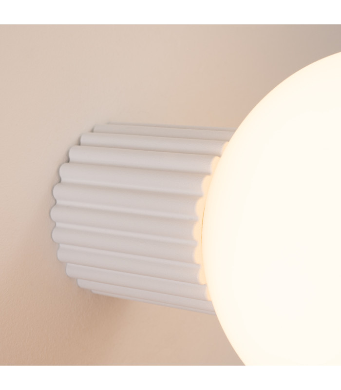 Halo Bathroom Wall Lamp White 1x G9IP44-4