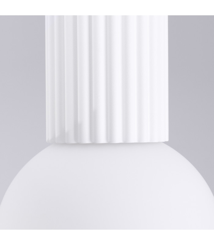 Halo Bathroom Ceiling Light White 1x G9IP44-5